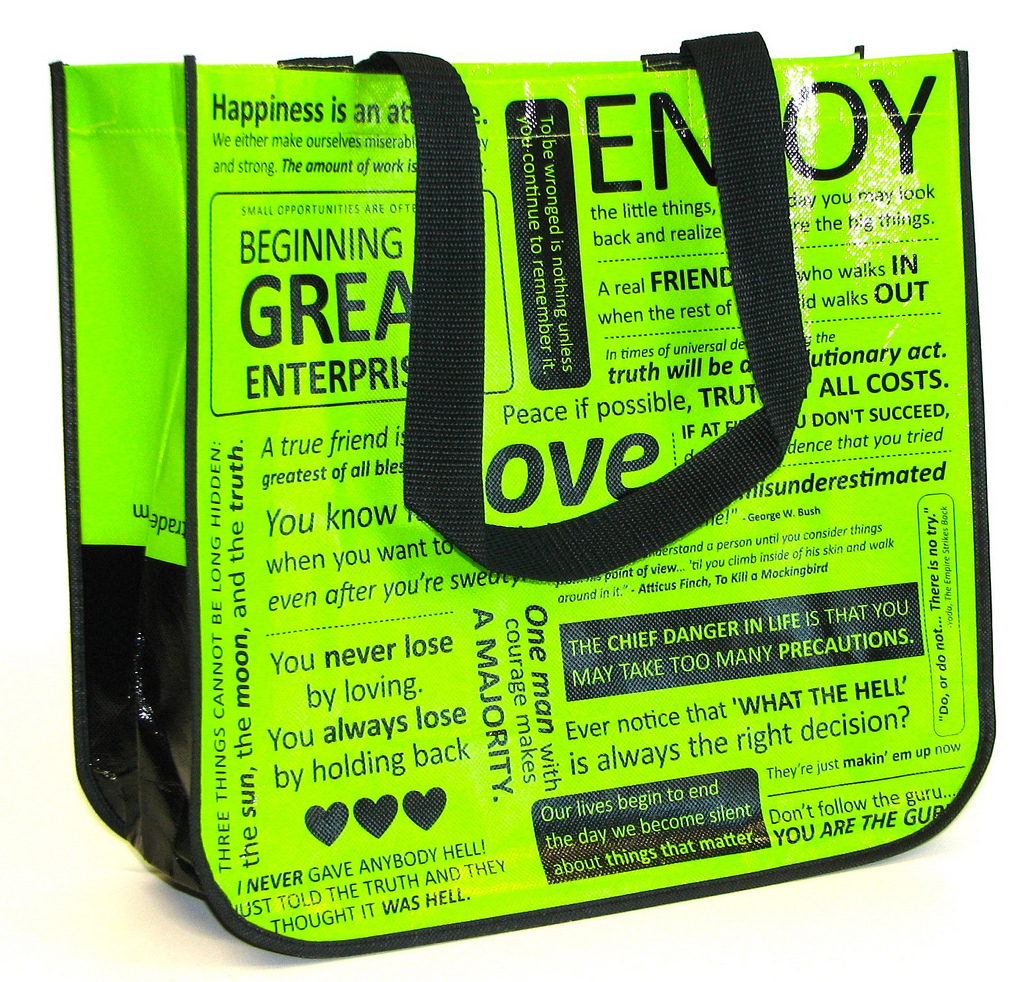 Laminated non woven shopping bag-sp-014